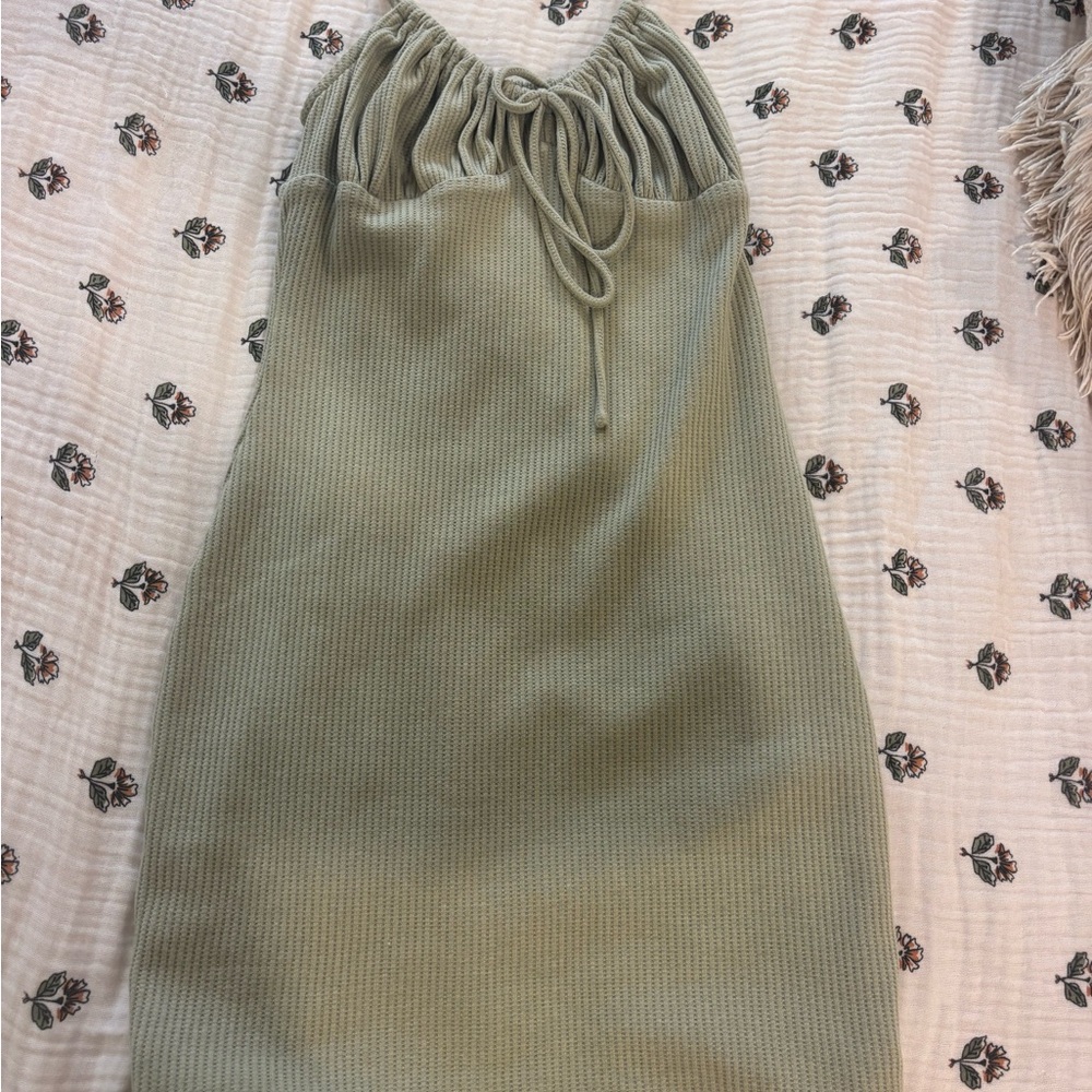 Princess Polly Olive Green Knit Dress